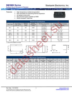 SM2615FT13R7 datasheet  